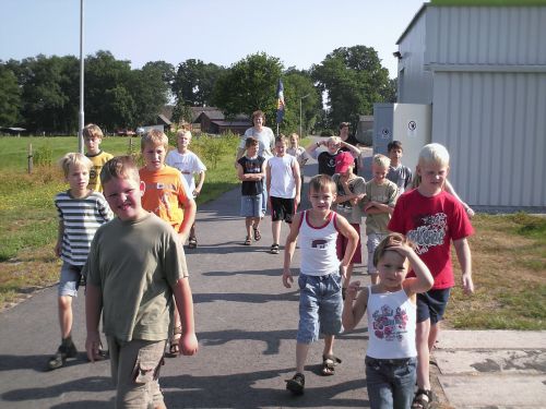 Ankunft der Kinder